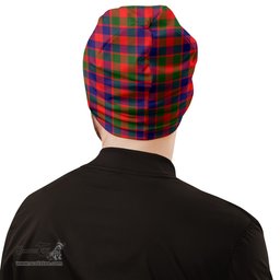 Scottish Gow of Skeoch Tartan Beanies Hat with Family Crest - Tartan Plaid Beanies Scottish Plaid Tartan Plaid - ScotsTee - scotstee.com