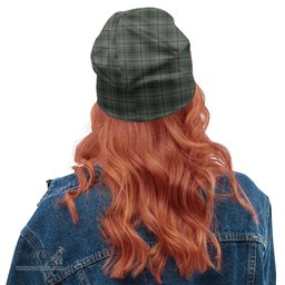 Scottish Craig Tartan Beanies Hat with Family Crest - Tartan Plaid Beanies Scottish Plaid Tartan Plaid - ScotsTee - scotstee.com