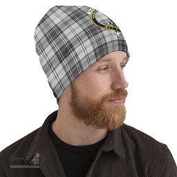 Scottish Glendinning Tartan Beanies Hat with Family Crest - Tartan Plaid Beanies Scottish Plaid Tartan Plaid - ScotsTee - scotstee.com