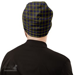 Scottish Clelland Modern Tartan Beanies Hat with Family Crest - Tartan Plaid Beanies Scottish Plaid Tartan Plaid - ScotsTee - scotstee.com