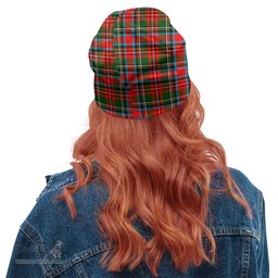 Scottish Stewart Royal Tartan Beanies Hat with Family Crest - Tartan Plaid Beanies Scottish Plaid Tartan Plaid - ScotsTee - scotstee.com