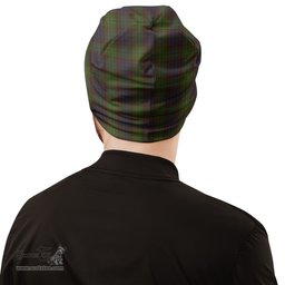 Scottish Cunningham Hunting Modern Tartan Beanies Hat with Family Crest - Tartan Plaid Beanies Scottish Plaid Tartan Plaid - ScotsTee - scotstee.com