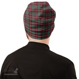 Scottish Crawford Modern Tartan Beanies Hat with Family Crest - Tartan Plaid Beanies Scottish Plaid Tartan Plaid - ScotsTee - scotstee.com