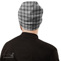 Scottish Douglas Grey Modern Tartan Beanies Hat with Family Crest - Tartan Plaid Beanies Scottish Plaid Tartan Plaid - ScotsTee - scotstee.com
