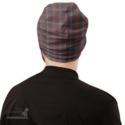 Scottish Fraser Hunting Modern Tartan Beanies Hat with Family Crest - Tartan Plaid Beanies Scottish Plaid Tartan Plaid - ScotsTee - scotstee.com