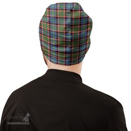 Scottish Glass Tartan Beanies Hat with Family Crest - Tartan Plaid Beanies Scottish Plaid Tartan Plaid - ScotsTee - scotstee.com
