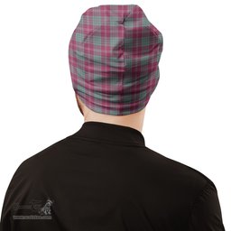 Scottish Crawford Ancient Tartan Beanies Hat with Family Crest - Tartan Plaid Beanies Scottish Plaid Tartan Plaid - ScotsTee - scotstee.com