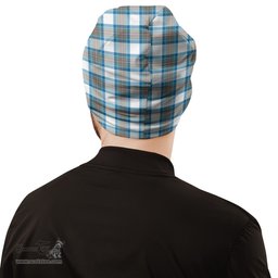 Scottish Stewart Muted Blue Tartan Beanies Hat with Family Crest - Tartan Plaid Beanies Scottish Plaid Tartan Plaid - ScotsTee - scotstee.com