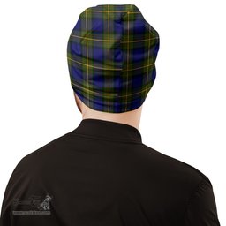 Scottish Muir Tartan Beanies Hat with Family Crest - Tartan Plaid Beanies Scottish Plaid Tartan Plaid - ScotsTee - scotstee.com