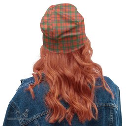 Scottish Munro Ancient Tartan Beanies Hat with Family Crest - Tartan Plaid Beanies Scottish Plaid Tartan Plaid - ScotsTee - scotstee.com