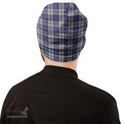 Scottish MacPherson Dress Blue Tartan Beanies Hat with Family Crest - Tartan Plaid Beanies Scottish Plaid Tartan Plaid - ScotsTee - scotstee.com