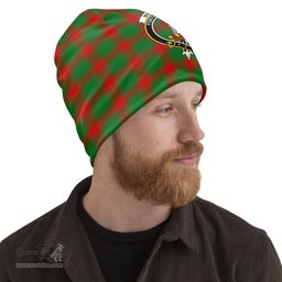 Scottish Middleton Modern Tartan Beanies Hat with Family Crest - Tartan Plaid Beanies Scottish Plaid Tartan Plaid - ScotsTee - scotstee.com