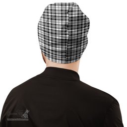 Scottish Scott Black White Tartan Beanies Hat with Family Crest - Tartan Plaid Beanies Scottish Plaid Tartan Plaid - ScotsTee - scotstee.com