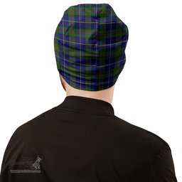 Scottish MacLeod of Harris Modern Tartan Beanies Hat with Family Crest - Tartan Plaid Beanies Scottish Plaid Tartan Plaid - ScotsTee - scotstee.com