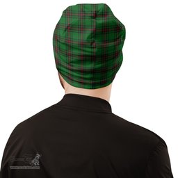 Scottish Primrose Tartan Beanies Hat with Family Crest - Tartan Plaid Beanies Scottish Plaid Tartan Plaid - ScotsTee - scotstee.com