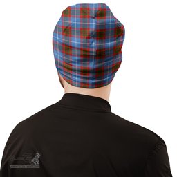 Scottish Preston Tartan Beanies Hat with Family Crest - Tartan Plaid Beanies Scottish Plaid Tartan Plaid - ScotsTee - scotstee.com