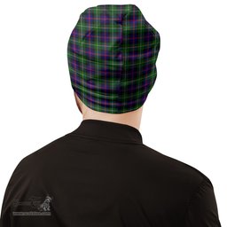 Scottish Malcolm Tartan Beanies Hat with Family Crest - Tartan Plaid Beanies Scottish Plaid Tartan Plaid - ScotsTee - scotstee.com