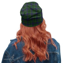 Scottish Rollo Tartan Beanies Hat with Family Crest - Tartan Plaid Beanies Scottish Plaid Tartan Plaid - ScotsTee - scotstee.com