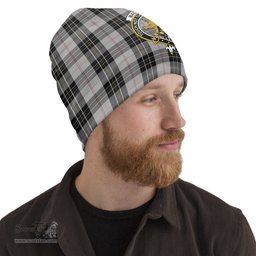 Scottish MacPherson Dress Tartan Beanies Hat with Family Crest - Tartan Plaid Beanies Scottish Plaid Tartan Plaid - ScotsTee - scotstee.com