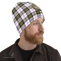 Scottish MacPherson Dress Modern Tartan Beanies Hat with Family Crest - Tartan Plaid Beanies Scottish Plaid Tartan Plaid - ScotsTee - scotstee.com