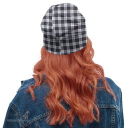 Scottish MacRae Dress Modern Tartan Beanies Hat with Family Crest - Tartan Plaid Beanies Scottish Plaid Tartan Plaid - ScotsTee - scotstee.com