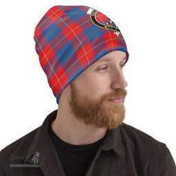Scottish Blane Tartan Beanies Hat with Family Crest - Tartan Plaid Beanies Scottish Plaid Tartan Plaid - ScotsTee - scotstee.com