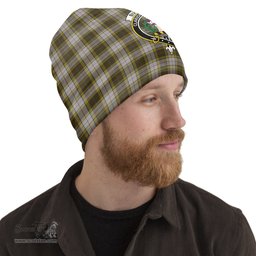 Scottish Buchanan Dress Tartan Beanies Hat with Family Crest - Tartan Plaid Beanies Scottish Plaid Tartan Plaid - ScotsTee - scotstee.com