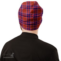 Scottish Cameron of Lochiel Modern Tartan Beanies Hat with Family Crest - Tartan Plaid Beanies Scottish Plaid Tartan Plaid - ScotsTee - scotstee.com