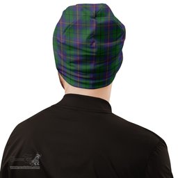 Scottish Carmichael Tartan Beanies Hat with Family Crest - Tartan Plaid Beanies Scottish Plaid Tartan Plaid - ScotsTee - scotstee.com