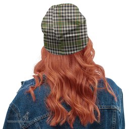 Scottish Burns Check Tartan Beanies Hat with Family Crest - Tartan Plaid Beanies Scottish Plaid Tartan Plaid - ScotsTee - scotstee.com