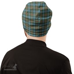 Scottish Brisbane modern Tartan Beanies Hat with Family Crest - Tartan Plaid Beanies Scottish Plaid Tartan Plaid - ScotsTee - scotstee.com