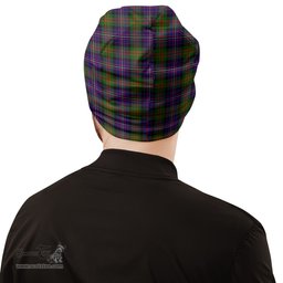 Scottish Cameron of Erracht Modern Tartan Beanies Hat with Family Crest - Tartan Plaid Beanies Scottish Plaid Tartan Plaid - ScotsTee - scotstee.com