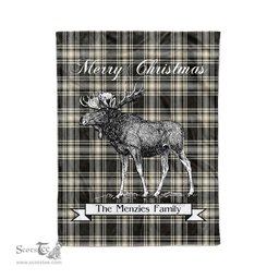 Tartan Blanket With Moose Clan Menzies Ancient Plaid Blanket Tartan Plaid Fleece Blanket, Christmas Blanket, tartan blanket, plaid blanket, red plaid blanket, buffalo plaid blanket, green plaid blanket, plaid fleece blanket, blue plaid blanket, red tartan blanket, tartan plaid blanket, black and white plaid blanket, christmas plaid blanket, orange plaid blanket, tartan plaid throw blanket, pink plaid blanket, brown plaid blanket, buffalo check blanket