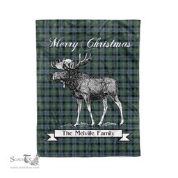 Tartan Blanket With Moose Clan Melville Plaid Blanket Tartan Plaid Fleece Blanket, Christmas Blanket, tartan blanket, plaid blanket, red plaid blanket, buffalo plaid blanket, green plaid blanket, plaid fleece blanket, blue plaid blanket, red tartan blanket, tartan plaid blanket, black and white plaid blanket, christmas plaid blanket, orange plaid blanket, tartan plaid throw blanket, pink plaid blanket, brown plaid blanket, buffalo check blanket