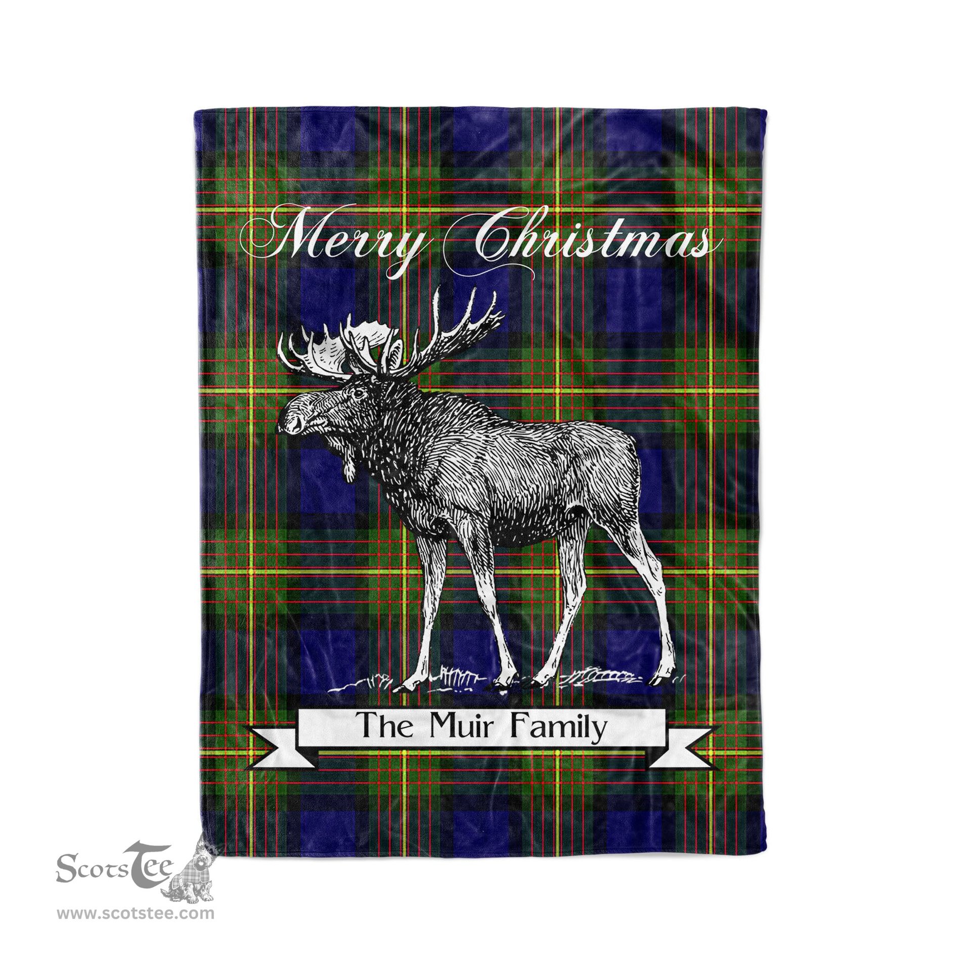 Tartan Blanket With Moose Clan Muir Plaid Blanket Tartan Plaid Fleece Blanket, Christmas Blanket, tartan blanket, plaid blanket, red plaid blanket, buffalo plaid blanket, green plaid blanket, plaid fleece blanket, blue plaid blanket, red tartan blanket, tartan plaid blanket, black and white plaid blanket, christmas plaid blanket, orange plaid blanket, tartan plaid throw blanket, pink plaid blanket, brown plaid blanket, buffalo check blanket