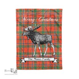 Tartan Blanket With Moose Clan Munro Ancient Plaid Blanket Tartan Plaid Fleece Blanket, Christmas Blanket, tartan blanket, plaid blanket, red plaid blanket, buffalo plaid blanket, green plaid blanket, plaid fleece blanket, blue plaid blanket, red tartan blanket, tartan plaid blanket, black and white plaid blanket, christmas plaid blanket, orange plaid blanket, tartan plaid throw blanket, pink plaid blanket, brown plaid blanket, buffalo check blanket