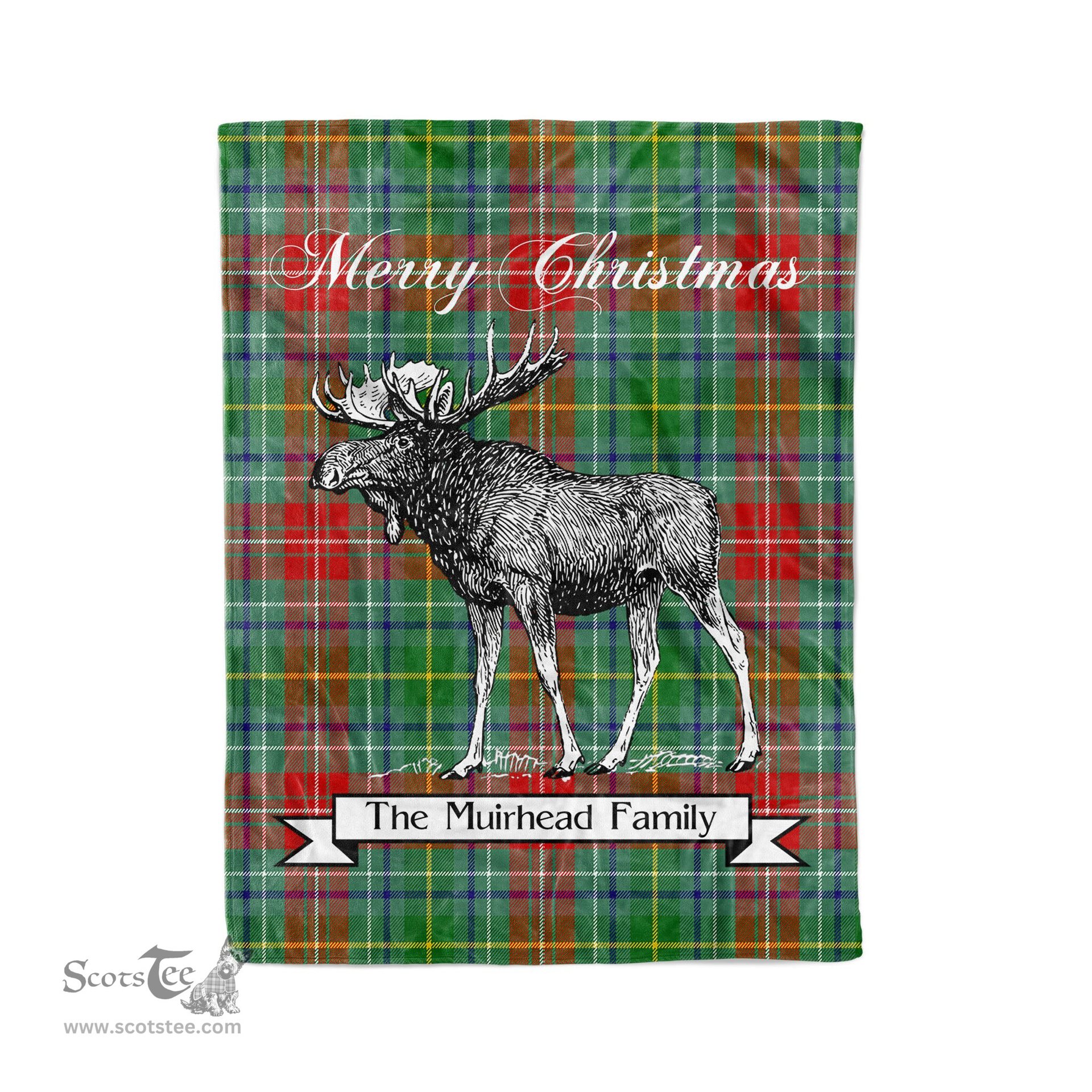Tartan Blanket With Moose Clan Muirhead Plaid Blanket Tartan Plaid Fleece Blanket, Christmas Blanket, tartan blanket, plaid blanket, red plaid blanket, buffalo plaid blanket, green plaid blanket, plaid fleece blanket, blue plaid blanket, red tartan blanket, tartan plaid blanket, black and white plaid blanket, christmas plaid blanket, orange plaid blanket, tartan plaid throw blanket, pink plaid blanket, brown plaid blanket, buffalo check blanket