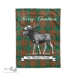 Tartan Blanket With Moose Clan Menzies Green Ancient Plaid Blanket Tartan Plaid Fleece Blanket, Christmas Blanket, tartan blanket, plaid blanket, red plaid blanket, buffalo plaid blanket, green plaid blanket, plaid fleece blanket, blue plaid blanket, red tartan blanket, tartan plaid blanket, black and white plaid blanket, christmas plaid blanket, orange plaid blanket, tartan plaid throw blanket, pink plaid blanket, brown plaid blanket, buffalo check blanket