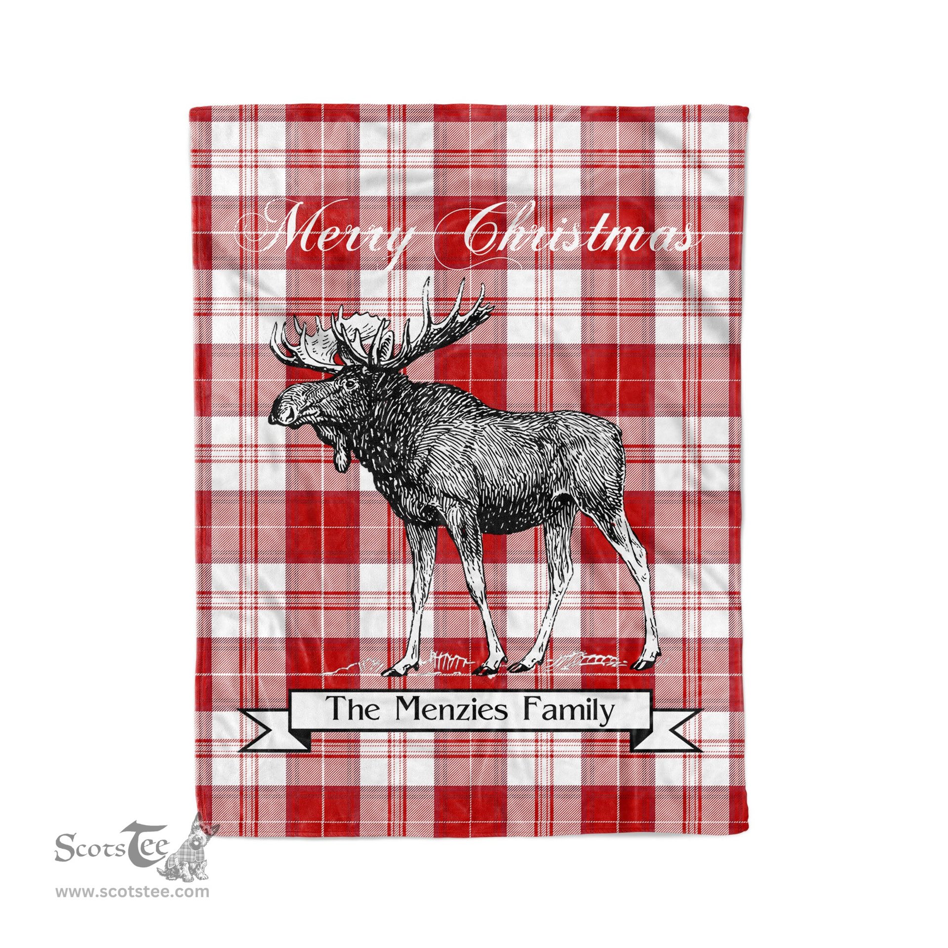 Tartan Blanket With Moose Clan MenZies Red Plaid Blanket Tartan Plaid Fleece Blanket, Christmas Blanket, tartan blanket, plaid blanket, red plaid blanket, buffalo plaid blanket, green plaid blanket, plaid fleece blanket, blue plaid blanket, red tartan blanket, tartan plaid blanket, black and white plaid blanket, christmas plaid blanket, orange plaid blanket, tartan plaid throw blanket, pink plaid blanket, brown plaid blanket, buffalo check blanket