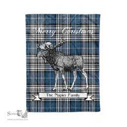 Tartan Blanket With Moose Clan Napier Plaid Blanket Tartan Plaid Fleece Blanket, Christmas Blanket, tartan blanket, plaid blanket, red plaid blanket, buffalo plaid blanket, green plaid blanket, plaid fleece blanket, blue plaid blanket, red tartan blanket, tartan plaid blanket, black and white plaid blanket, christmas plaid blanket, orange plaid blanket, tartan plaid throw blanket, pink plaid blanket, brown plaid blanket, buffalo check blanket