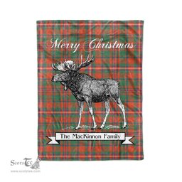 Tartan Blanket With Moose Clan MacKinnon Ancient Plaid Blanket Tartan Plaid Fleece Blanket, Christmas Blanket, tartan blanket, plaid blanket, red plaid blanket, buffalo plaid blanket, green plaid blanket, plaid fleece blanket, blue plaid blanket, red tartan blanket, tartan plaid blanket, black and white plaid blanket, christmas plaid blanket, orange plaid blanket, tartan plaid throw blanket, pink plaid blanket, brown plaid blanket, buffalo check blanket