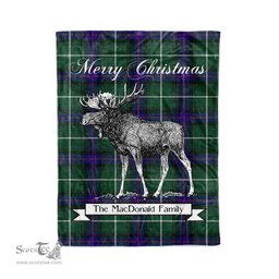 Tartan Blanket With Moose Clan MacDonald Of The Isles Hunting Modern Plaid Blanket Tartan Plaid Fleece Blanket, Christmas Blanket, tartan blanket, plaid blanket, red plaid blanket, buffalo plaid blanket, green plaid blanket, plaid fleece blanket, blue plaid blanket, red tartan blanket, tartan plaid blanket, black and white plaid blanket, christmas plaid blanket, orange plaid blanket, tartan plaid throw blanket, pink plaid blanket, brown plaid blanket, buffalo check blanket