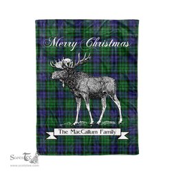 Tartan Blanket With Moose Clan MacCallum Modern Plaid Blanket Tartan Plaid Fleece Blanket, Christmas Blanket, tartan blanket, plaid blanket, red plaid blanket, buffalo plaid blanket, green plaid blanket, plaid fleece blanket, blue plaid blanket, red tartan blanket, tartan plaid blanket, black and white plaid blanket, christmas plaid blanket, orange plaid blanket, tartan plaid throw blanket, pink plaid blanket, brown plaid blanket, buffalo check blanket