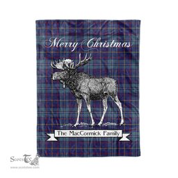 Tartan Blanket With Moose Clan MacCormick Plaid Blanket Tartan Plaid Fleece Blanket, Christmas Blanket, tartan blanket, plaid blanket, red plaid blanket, buffalo plaid blanket, green plaid blanket, plaid fleece blanket, blue plaid blanket, red tartan blanket, tartan plaid blanket, black and white plaid blanket, christmas plaid blanket, orange plaid blanket, tartan plaid throw blanket, pink plaid blanket, brown plaid blanket, buffalo check blanket