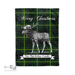 Tartan Blanket With Moose Clan MacArthur Modern Plaid Blanket Tartan Plaid Fleece Blanket, Christmas Blanket, tartan blanket, plaid blanket, red plaid blanket, buffalo plaid blanket, green plaid blanket, plaid fleece blanket, blue plaid blanket, red tartan blanket, tartan plaid blanket, black and white plaid blanket, christmas plaid blanket, orange plaid blanket, tartan plaid throw blanket, pink plaid blanket, brown plaid blanket, buffalo check blanket