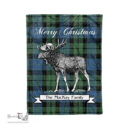 Tartan Blanket With Moose Clan MacKay Ancient Plaid Blanket Tartan Plaid Fleece Blanket, Christmas Blanket, tartan blanket, plaid blanket, red plaid blanket, buffalo plaid blanket, green plaid blanket, plaid fleece blanket, blue plaid blanket, red tartan blanket, tartan plaid blanket, black and white plaid blanket, christmas plaid blanket, orange plaid blanket, tartan plaid throw blanket, pink plaid blanket, brown plaid blanket, buffalo check blanket