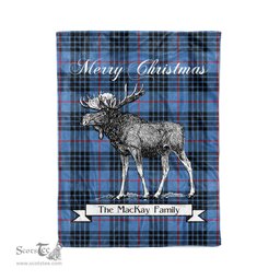 Tartan Blanket With Moose Clan MacKay Blue Plaid Blanket Tartan Plaid Fleece Blanket, Christmas Blanket, tartan blanket, plaid blanket, red plaid blanket, buffalo plaid blanket, green plaid blanket, plaid fleece blanket, blue plaid blanket, red tartan blanket, tartan plaid blanket, black and white plaid blanket, christmas plaid blanket, orange plaid blanket, tartan plaid throw blanket, pink plaid blanket, brown plaid blanket, buffalo check blanket