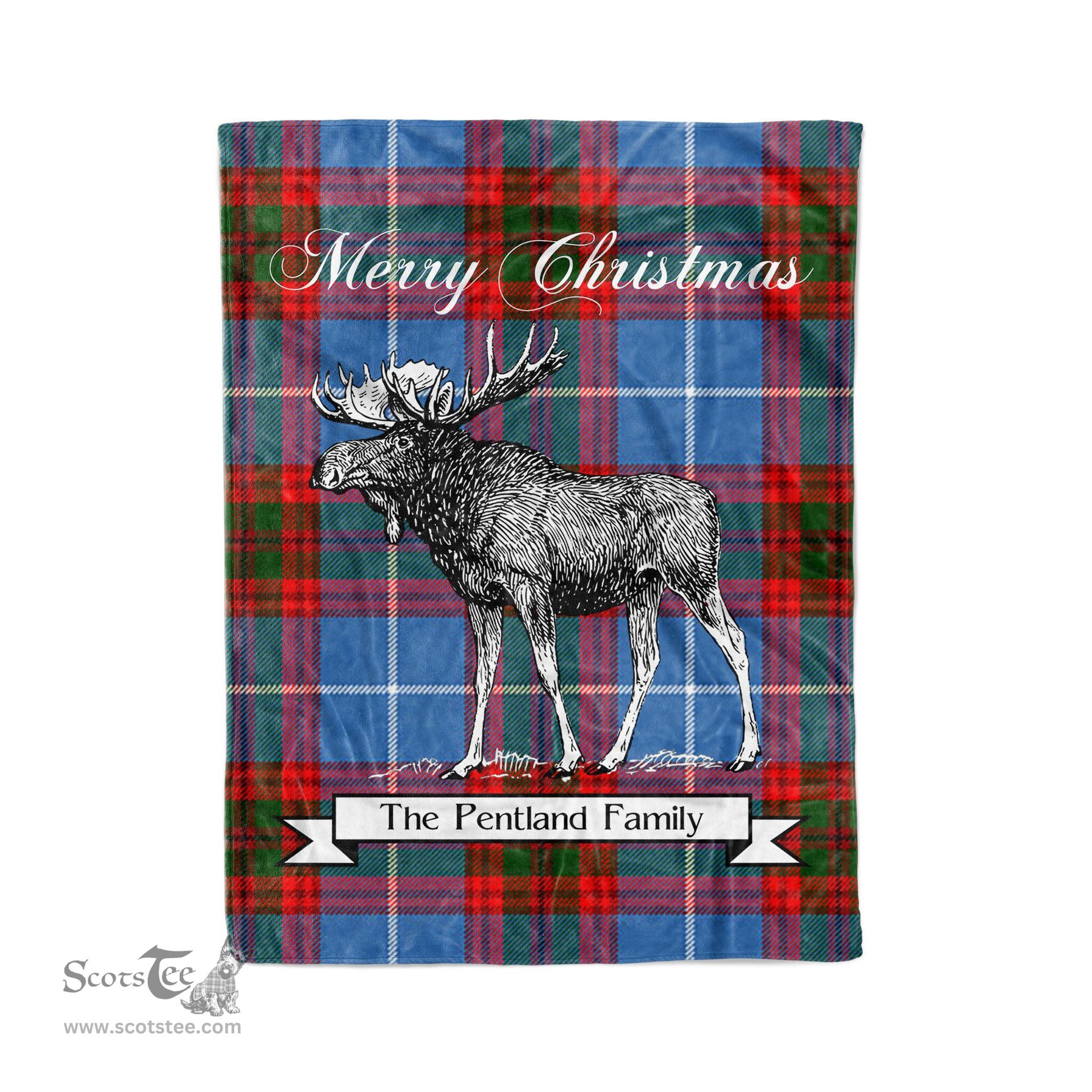Tartan Blanket With Moose Clan Pentland Plaid Blanket Tartan Plaid Fleece Blanket, Christmas Blanket, tartan blanket, plaid blanket, red plaid blanket, buffalo plaid blanket, green plaid blanket, plaid fleece blanket, blue plaid blanket, red tartan blanket, tartan plaid blanket, black and white plaid blanket, christmas plaid blanket, orange plaid blanket, tartan plaid throw blanket, pink plaid blanket, brown plaid blanket, buffalo check blanket