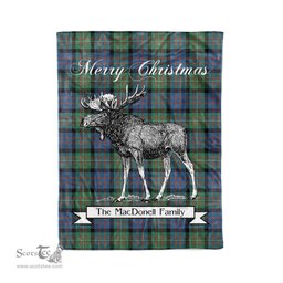 Tartan Blanket With Moose Clan MacDonell Of Glengarry Ancient Plaid Blanket Tartan Plaid Fleece Blanket, Christmas Blanket, tartan blanket, plaid blanket, red plaid blanket, buffalo plaid blanket, green plaid blanket, plaid fleece blanket, blue plaid blanket, red tartan blanket, tartan plaid blanket, black and white plaid blanket, christmas plaid blanket, orange plaid blanket, tartan plaid throw blanket, pink plaid blanket, brown plaid blanket, buffalo check blanket