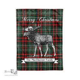 Tartan Blanket With Moose Clan MacDiarmid Plaid Blanket Tartan Plaid Fleece Blanket, Christmas Blanket, tartan blanket, plaid blanket, red plaid blanket, buffalo plaid blanket, green plaid blanket, plaid fleece blanket, blue plaid blanket, red tartan blanket, tartan plaid blanket, black and white plaid blanket, christmas plaid blanket, orange plaid blanket, tartan plaid throw blanket, pink plaid blanket, brown plaid blanket, buffalo check blanket